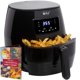 thumbnail image 1 of Freidora Deco Chef 5.8QT digital negra con accesorios, 1 of 9