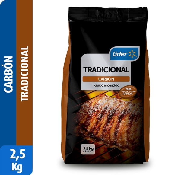 Carbón Tradicional, 2,5 kg