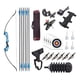 thumbnail image 1 of 40lbs Arco Recurvo Deportivo Para Adultos Con Set Accesorios con bolsa de almacenamiento, 1 of 10