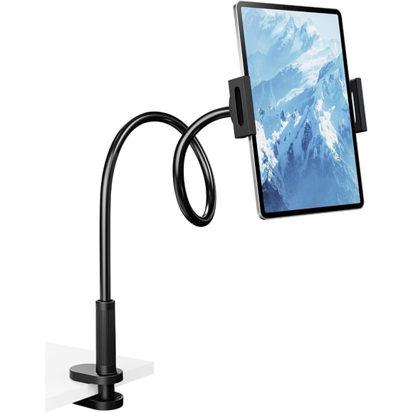 Soporte para Tablet Klsniur ANJ79 360° Ajustable de 4,7 a 12,9 Pulgadas Negro