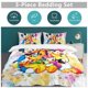 thumbnail image 5 of Minnie MouseCartoon Collection 3-Piece Comforter Set, Personalized Bedding Decor for Kids And Teens Bed Sheets, 5 of 5