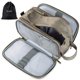 thumbnail image 1 of Neceser Elviros grande 30,5 × 17,5 × 16,5 cm gris de cuero PU para hombre, 1 of 9