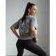 thumbnail image 1 of Polera Mujer Oversize Manga Corta Pre Lavado, 1 of 4