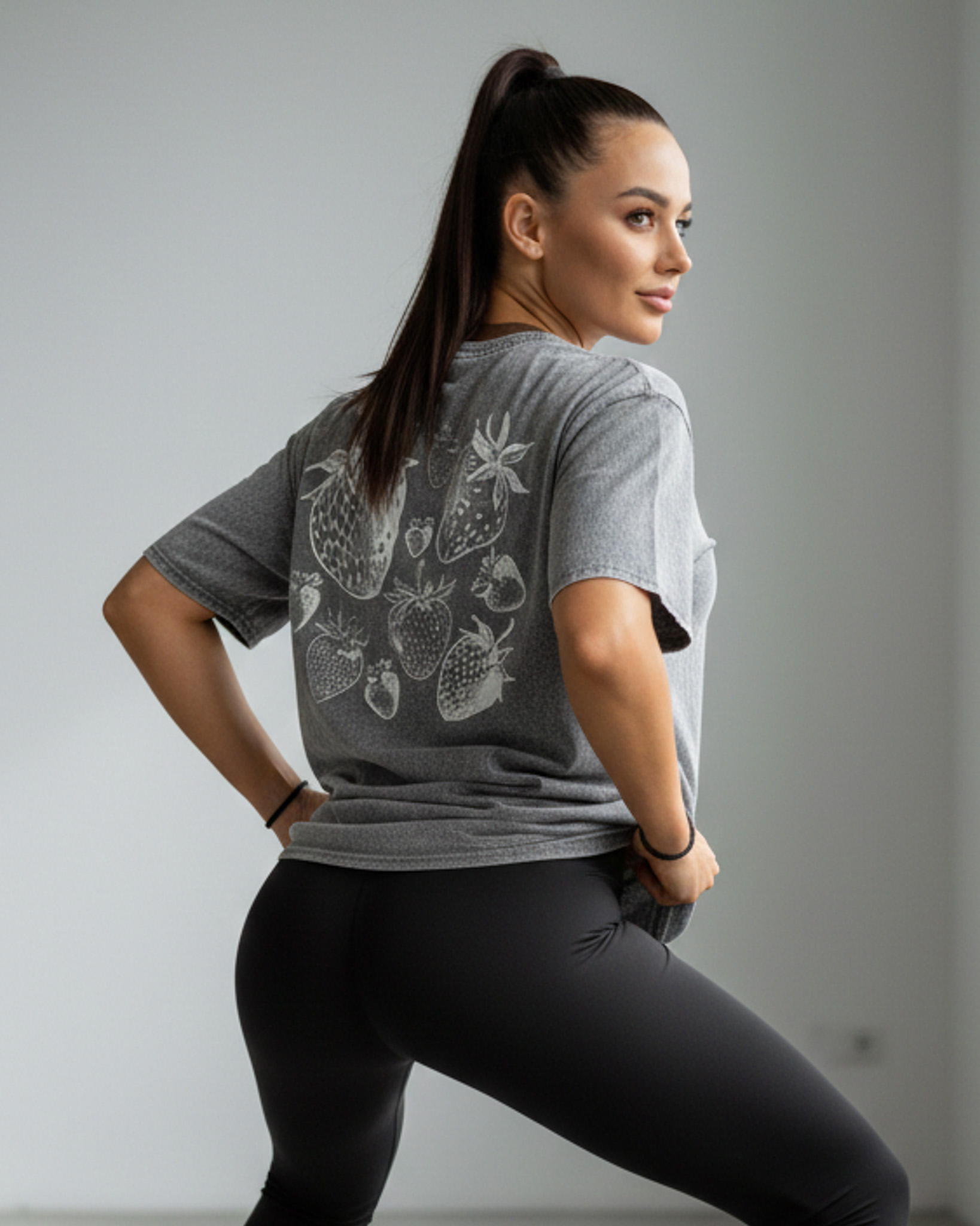 Flix Spa - Polera Mujer Oversize Manga Corta Pre Lavado