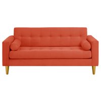 Bodevir - Sofa Retro 3C Felpa 01 Naranja