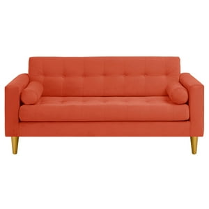 Bodevir - Sofa Retro 3C Felpa 01 Naranja