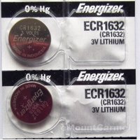 Batería Energizer Cr1632 De Litio De 3 V, Paquete De 2