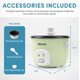 thumbnail image 3 of Arrocera AROMA Mini, 500 ml/1 L, 2 tazas/4 tazas, verde claro, 3 of 8
