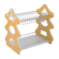 Genérico - Secador Platos Multiuso Con Desagüe 2 Niveles