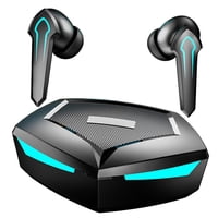 Genérico - Audífonos Ultra Bass Hi Fi + Powerbank + Led + Tws + Gamer Azul