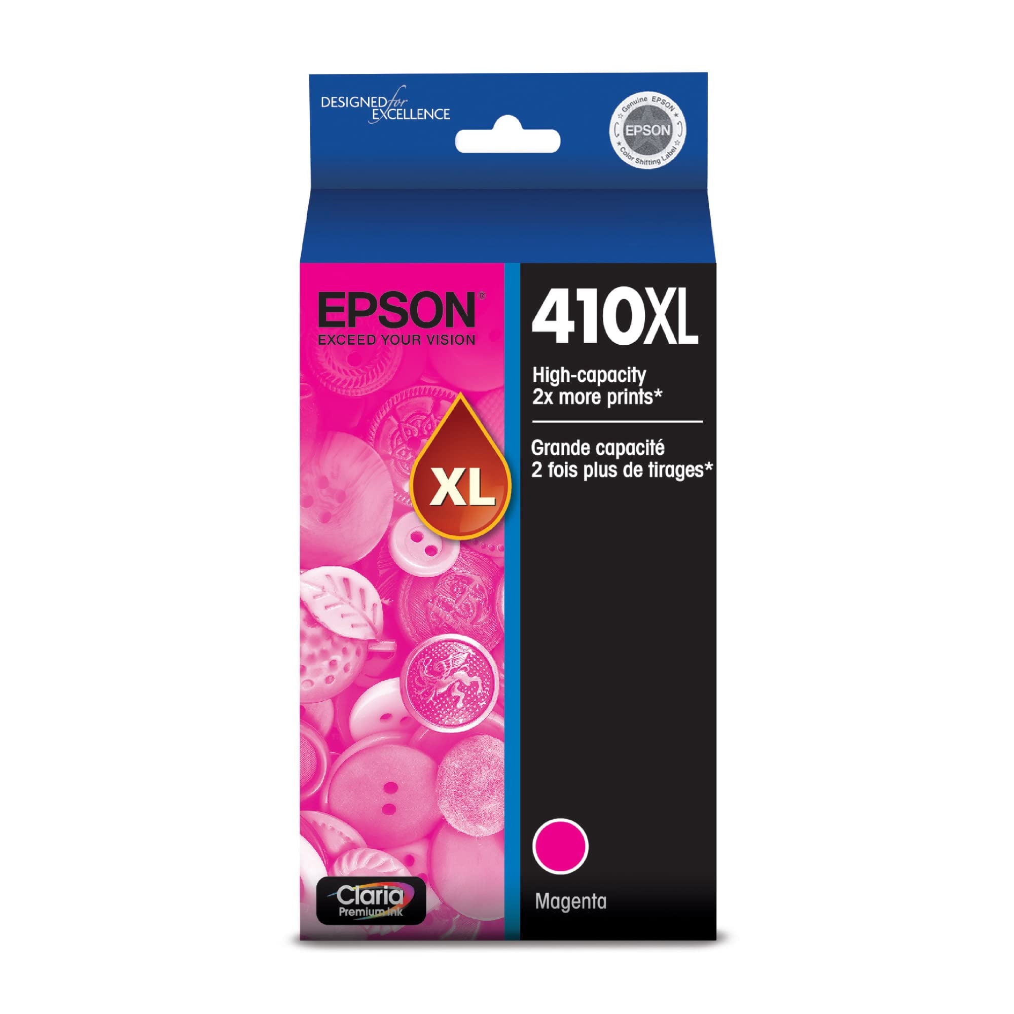 Cartucho De Tinta Epson 410 Claria Premium High Capacity Magenta