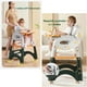 thumbnail image 3 of Silla De Comer Multifuncional Con Ruedas Naranja By LuBabycas, 3 of 8