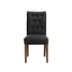 thumbnail image 1 of Silla Oviedo Tela Velvet Negro, 1 of 2