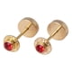 thumbnail image 1 of Aros Abridores Chatón Circón 4mm N1 Oro 14k Bebé, 1 of 14