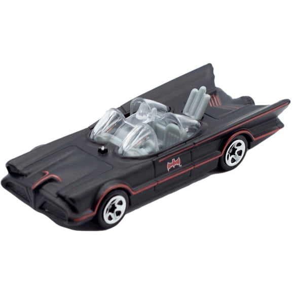 Die Cast Car Hot Wheels Batman Classic TV Series Batmobile 1/64