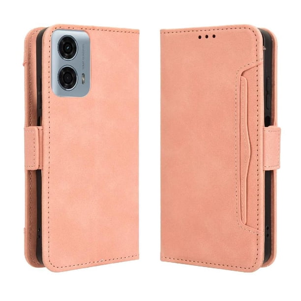 Funda Tipo Billetera FOXDOCK para Motorola MOTO G34 5G – Tapa Flip con Tarjetero
