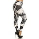 thumbnail image 2 of Saronite Leggings de Cintura Alta y Largo Completo con Estampado Floral (Talla Grande para Mujer), 2 of 4