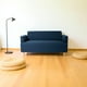 thumbnail image 3 of Sofa Irlanda Dos Cuerpos Lino Azul, 3 of 3