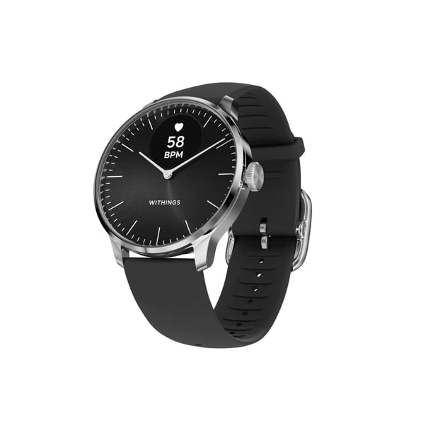 Reloj inteligente Withings ScanWatch Light con monitor de frecuencia cardíaca y fitness