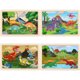 thumbnail image 2 of Puzzle Madera Dinosaurios Set 4x24 Piezas Niaos, 2 of 3