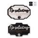 thumbnail image 1 of Set de Señales de No Solicitar Longan Craft de Madera 2 Piezas, 1 of 7