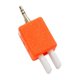 thumbnail image 4 of Mini Llave De Doble Paleta CW Con Código Morse, Multiusos, Ajustable, Con Fuerza Para Los Dedos, Color Naranja, 4 of 5