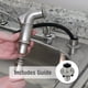 thumbnail image 2 of Faucet Danco 10335, rociador lateral para fregadero de cocina, níquel cepillado, 2 of 7
