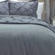 thumbnail image 5 of Funda de Almohada Estándar Rizzy Home BT1726 20x26cm Gris/Neutral Sólido, 5 of 9