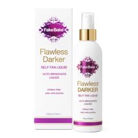 Líquido Autobronceador Fake Bake Flawless Darker, 180 Ml, Con Guante