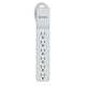 thumbnail image 3 of Protector contra sobretensiones Power Strip, cable Belkin de 6 salidas y 2.5 pies, 3 of 4