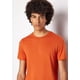 thumbnail image 5 of Camiseta Armani Exchange Basic Pima con cuello redondo para Hombre - Naranja, 5 of 5