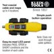thumbnail image 2 of Kit de comprobador coaxial Klein Tools VDV512-101 Explorer 2 con controles remotos, 2 of 9