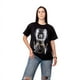 thumbnail image 3 of Polera Mujer Oversize Estampado Golden Clock Negro Talla M, 3 of 5