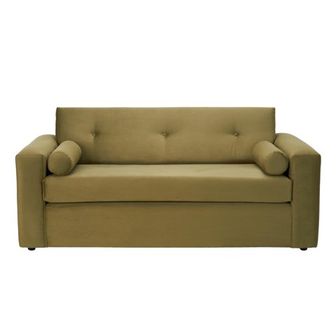 Bodevir - Sofa Vivo 3C Felpa 30 Verde Musgo