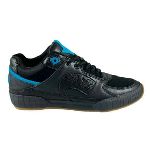 Zapatilla Gltd Groove Negro Cuero Estilo Urbano Negro 6