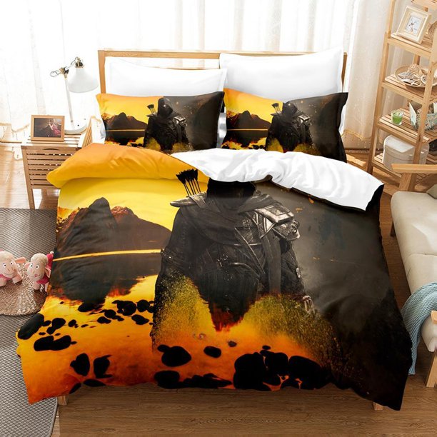 Fashion Game Thief Bedding Set Single Twin Full Size Bed Set Adult Kid Bedroom Duvetcover Sets Home Textiles Bed Sheets