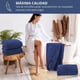 thumbnail image 3 of Set De 2 Toallas Grande De Baño Toallon 100 X 140 Cm Microfibra Azul, 3 of 8