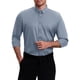 thumbnail image 5 of INSPIRE CHIC Camisas formales de manga larga con cuello en punta para hombre, color sólido, gris L, 5 of 6