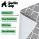 thumbnail image 2 of Forro para Estantes GORILLA GRIP 30 cm x 6 m Blanco Gris, 2 of 9