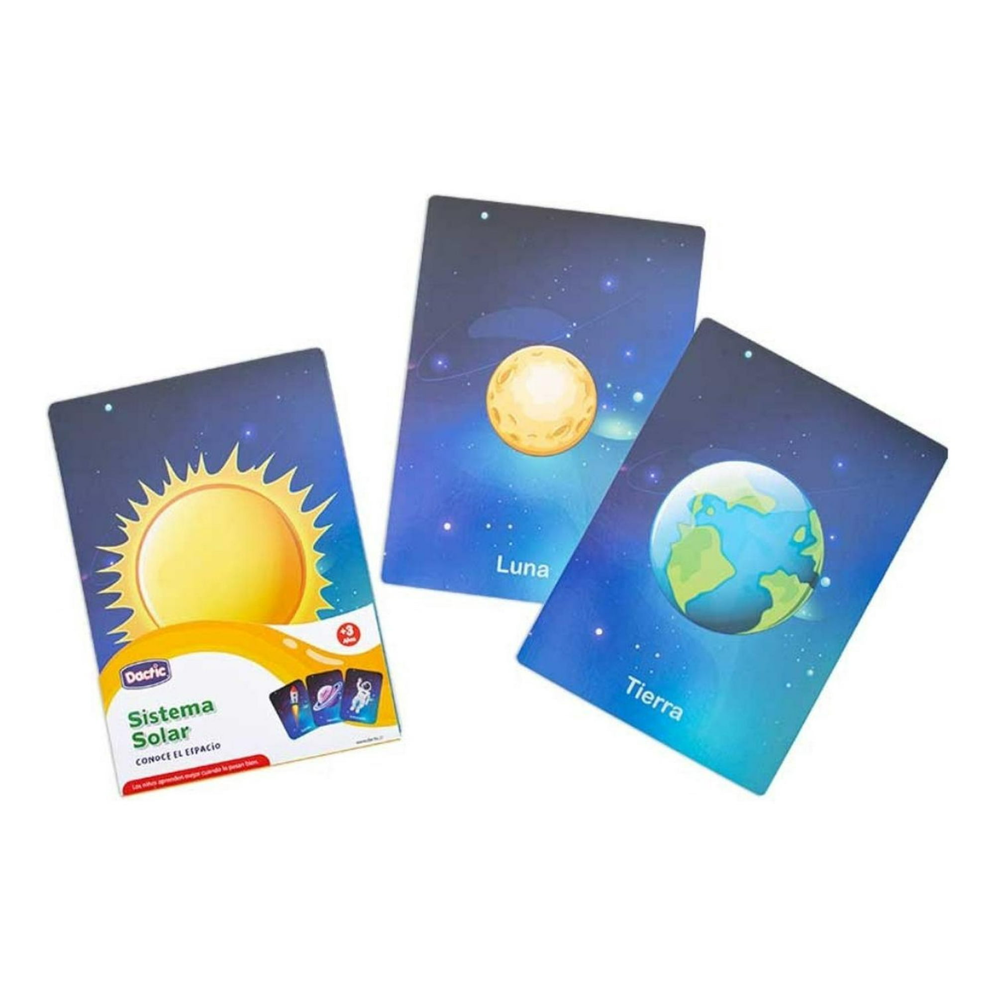 Láminas Didácticas Sistema Solar. Dactic Blanco