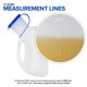 thumbnail image 4 of Botella de orinal Stock Your Home, unisex, portátil (paquete de 2), 4 of 7