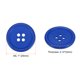 thumbnail image 2 of Uxcell 10Pcs 40L Botones de Costura 1"(25mm) Botones Redondos Planos de Resina de 4 Agujeros para Costura de Ropa DIY, Azul Oscuro, 2 of 5