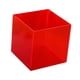 thumbnail image 1 of Vitrina De Almacenamiento Transparente, Organizador De Cubos, Contenedor De Almacenamiento, Soporte De Exhibición Para Muñeca, Color Rojo, 1 of 3