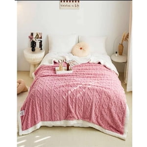 Myl Todo Para El Hogar - Frazada Trenzada Con Chiporro 230X200 Cm 07