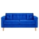 thumbnail image 1 of Sofa New Retro 3c Felpa 05 Azul Rey, 1 of 6