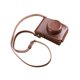 thumbnail image 1 of Camera Case PU Cuero Simple Camera De Viaje De Transporte Para XE4 LX100M2 X30 Brown, 1 of 3