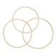 thumbnail image 2 of 3x Aros Bordados Anillo De Macramé Para Manualidades DIY Atrapasue?os Boda 30cm 33cm 36cm, 2 of 3