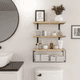 thumbnail image 5 of Kit 4 Capas Repisas  Flotantes Belug  De Madera Modernas Marron Claro, 5 of 5