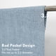 thumbnail image 3 of Cortina DriftAway con forma de globo romano, térmica, 64 x 119 cm, color azul, 3 of 9