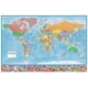 thumbnail image 1 of Mapa mural Swiftmaps 61 × 91 cm laminado con banderas del mundo, 1 of 6